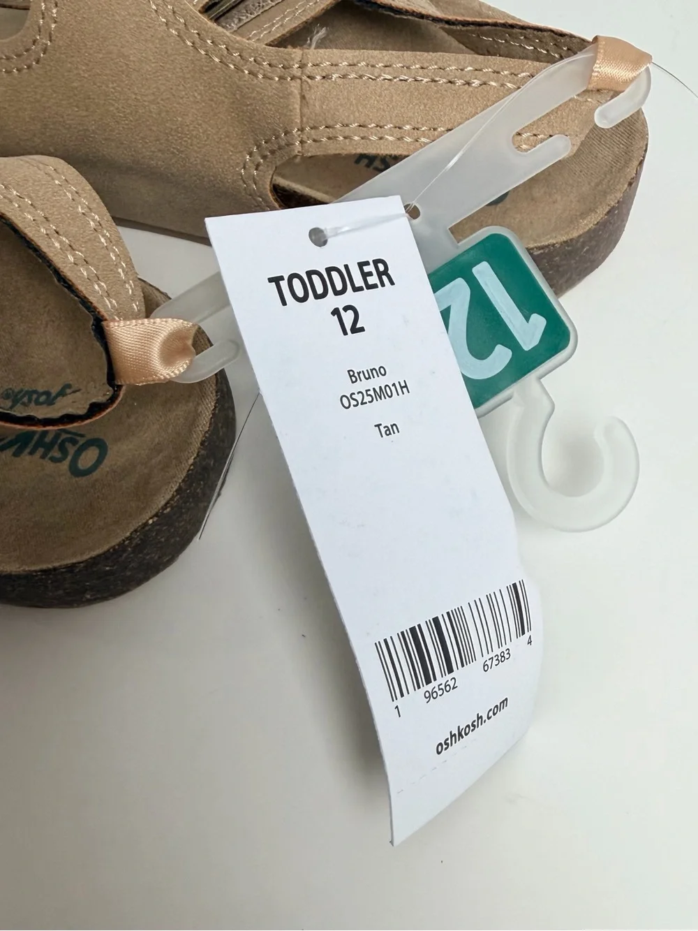 OshKosh B'gosh Kids' Tan Buckle Strap Sandals